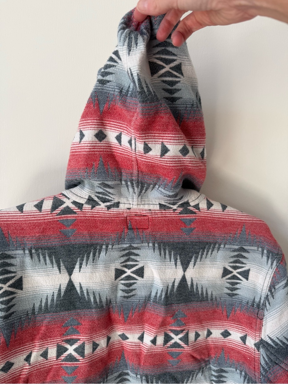 Faherty Blanket Baja Hoodie, in Colorado Jewel - Picture 6 of 9